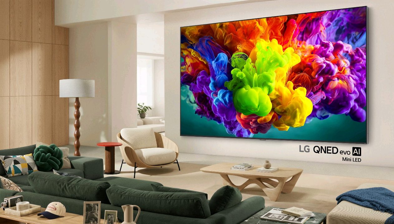 LG Electronics представя серията телевизори QNED evo Mini LED 2026, начело с ултраголям 115-инчов модел
