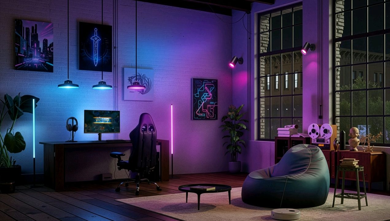 Philips Evnia представя AmbiScape за цялостна синхронизация на осветлението в гейминга